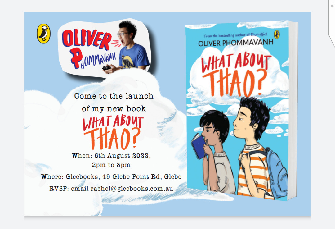 What About Thao Sydney book launch!